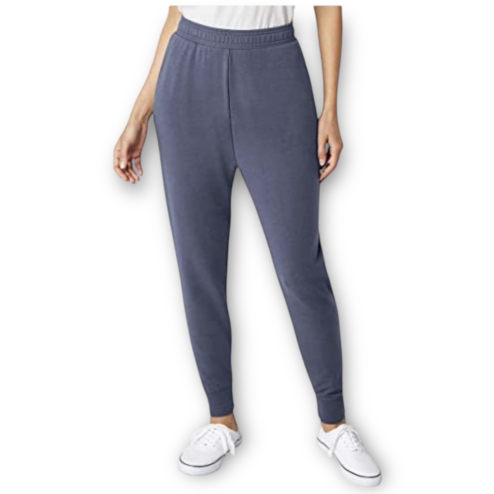 NWT Eddie Bauer Fleece Jogger 2-Pack Small Twilight Mauve / Night Shadow - Picture 3 of 8